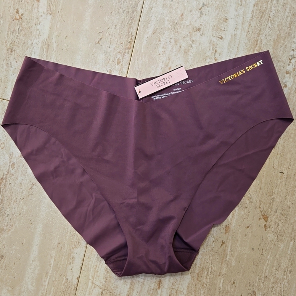 New Victoria's Secret Mauve/Brown Silky Bikini Panties